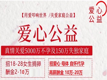黄南捐卵助孕生子 爱心志愿者招募